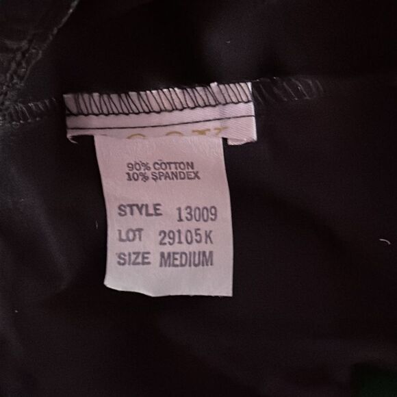 Women's Black Bikini Swimsuit Size M – Gold Star Print Two Piece Swimwear - Picture 5 of 5